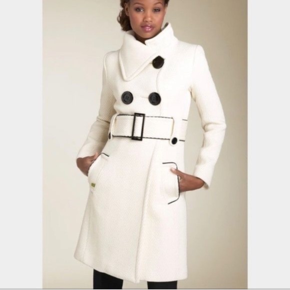 Soia & Kyo gemma wool cream coat - Picture 2 of 6